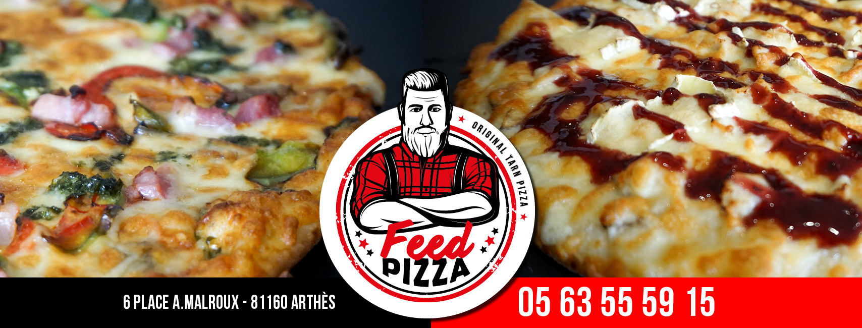 Feed Pizza, votre pizzeria à Arthès, Tarn